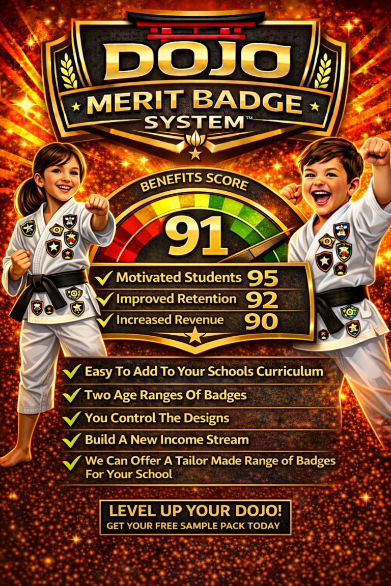 Dojo Merit Badge System – Amplify Your Martial Arts School