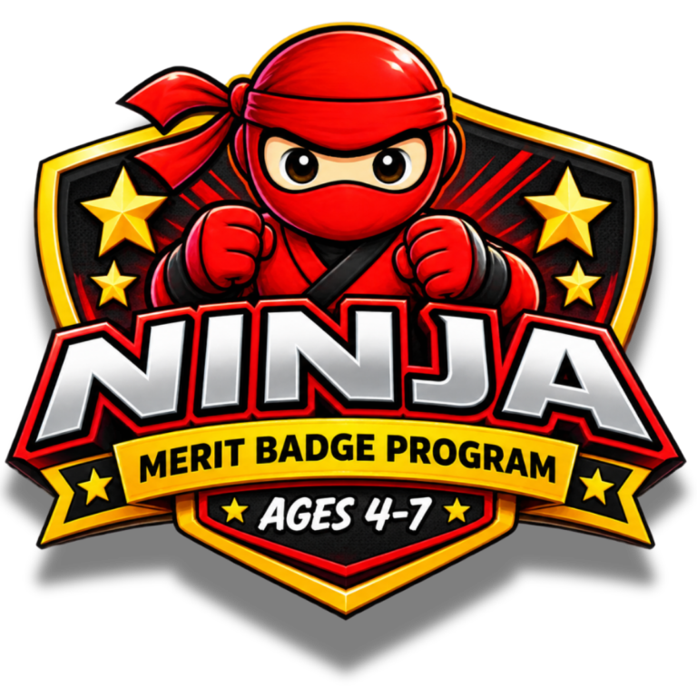NEW NINJA LOGO WITH PAGE LIFT SHADOW